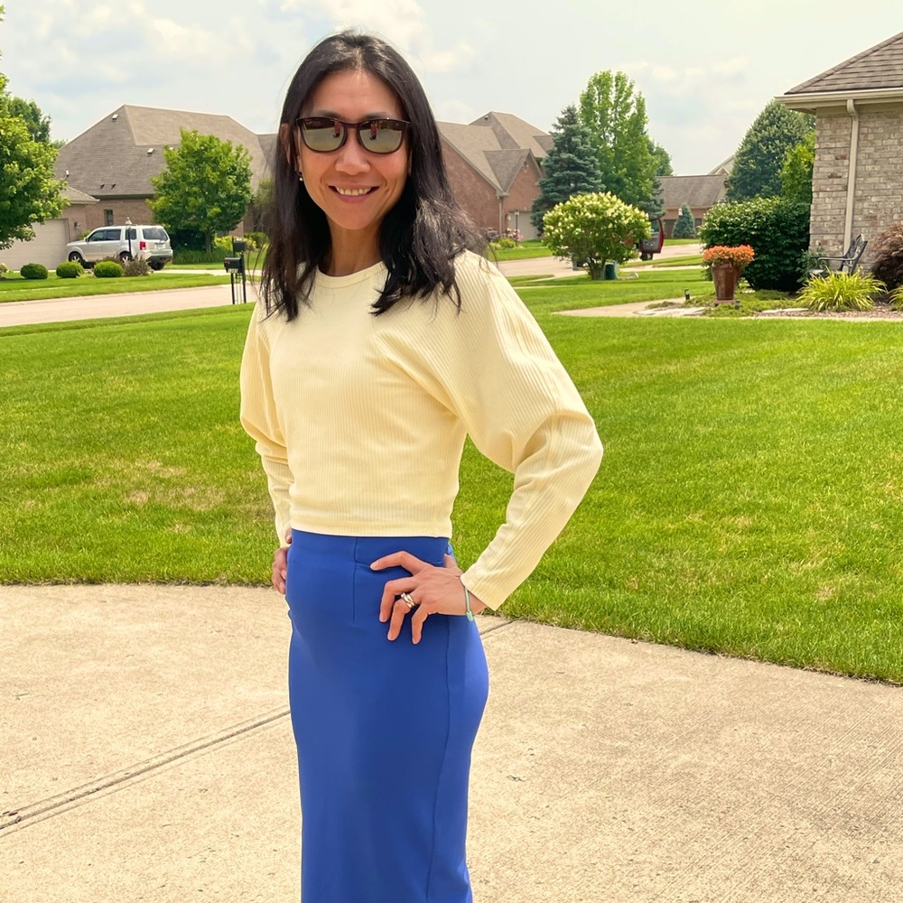 Lululemon LA long sleeve Crop